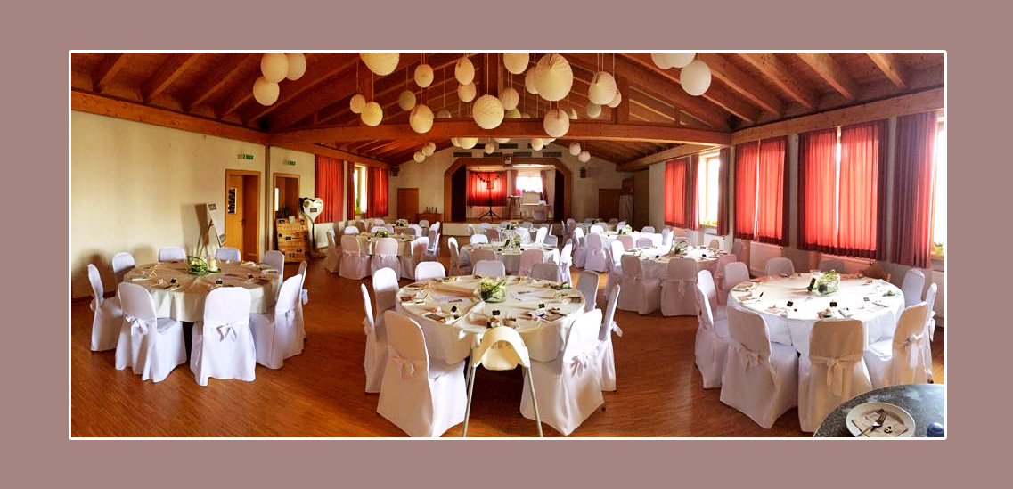 Tischdeko Hochzeitsdeko Bürgersaal Brendlorenzen Bad Neustadt an der Saale